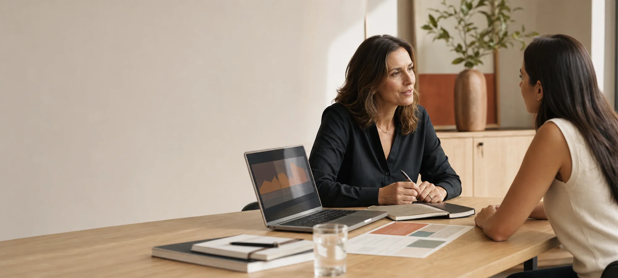 Conversa estratégica sobre marketing para uma clínica